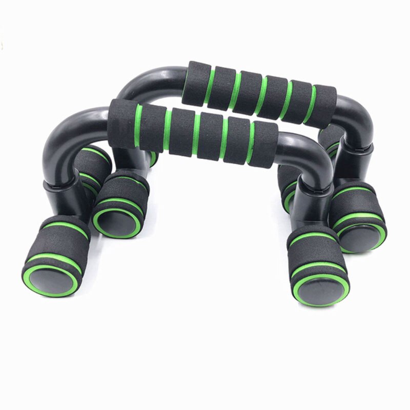 Fitness Push up Bar Stands Pushup Chest Bar Handles Hand Sponge Grip Bars Gym Muscle Training I-Type
