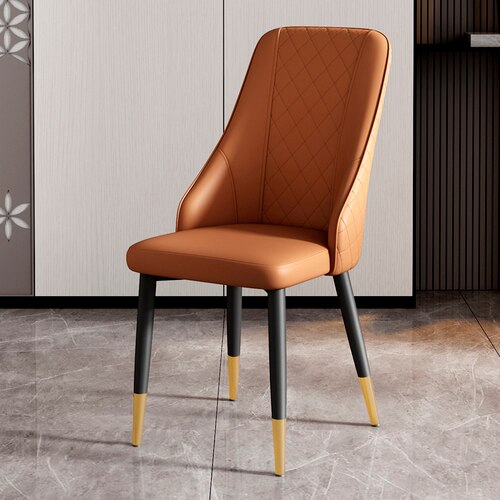 Designer Accent Living Room Chair Modern Leather Soft Sofa Chair Irregular Backrest Modern Cadeiras Living Room Furniture