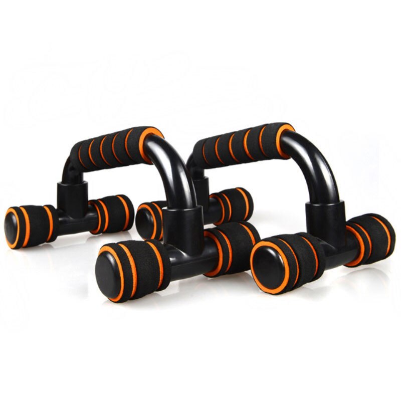Fitness Push up Bar Stands Pushup Chest Bar Handles Hand Sponge Grip Bars Gym Muscle Training I-Type