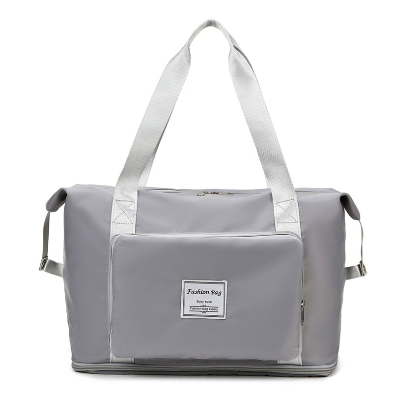 Large Capacity Folding Travel Bags Waterproof Luggage Tote Handbag Travel Duffle Bag Gym Yoga Storage Shoulder Bag For Women Men
