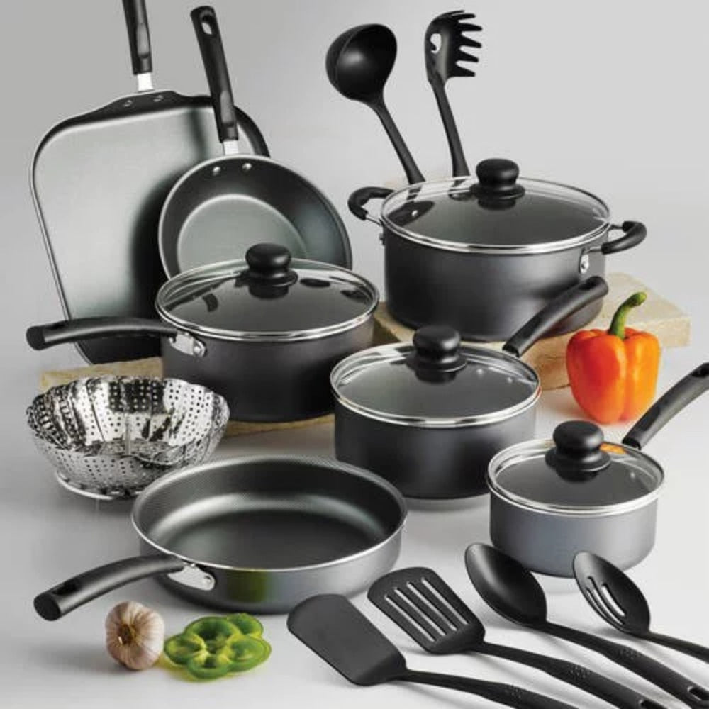 Tramontina Primaware 18 Piece Non-stick Cookware Set, Red,2023 NOW!