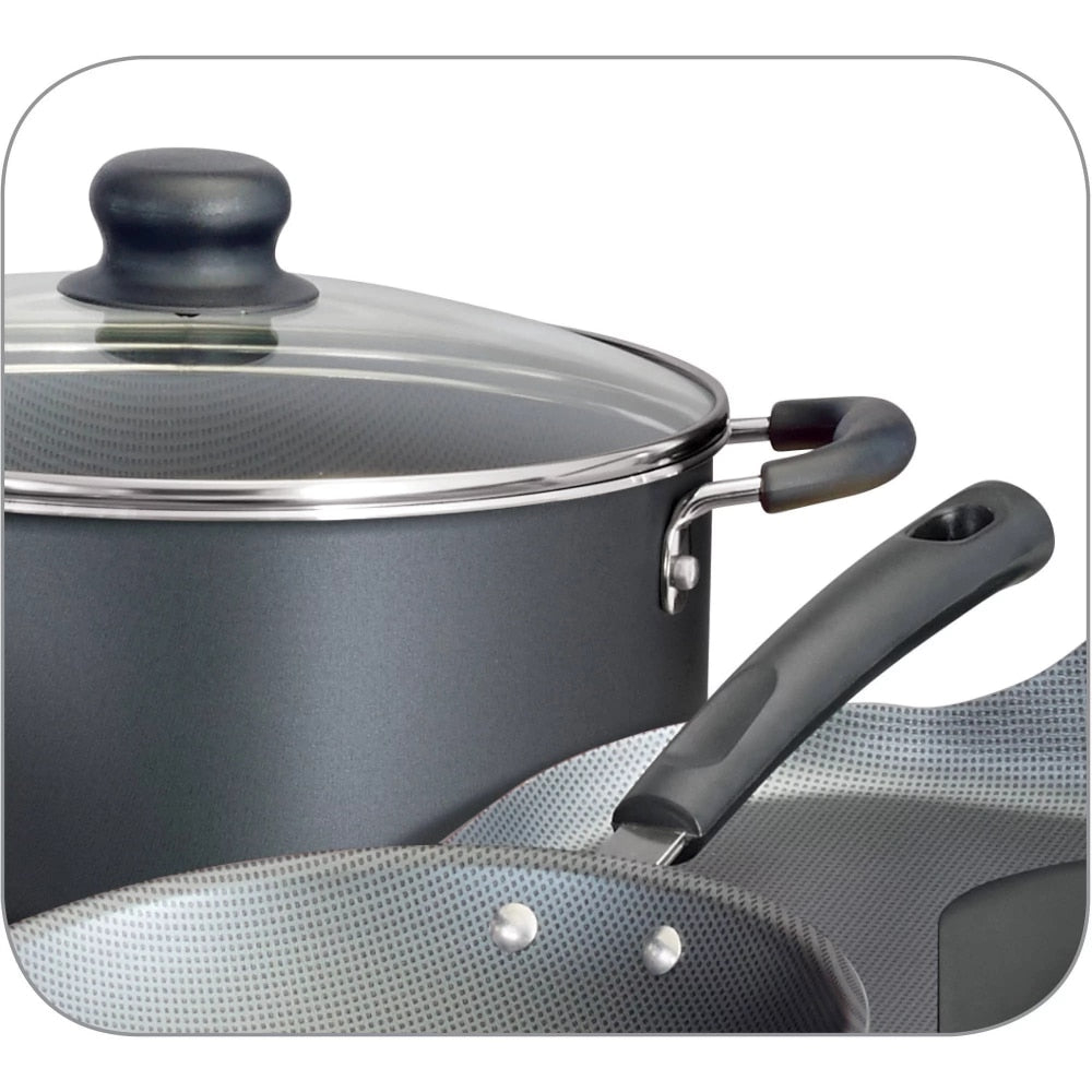 Tramontina Primaware 18 Piece Non-stick Cookware Set, Red,2023 NOW!