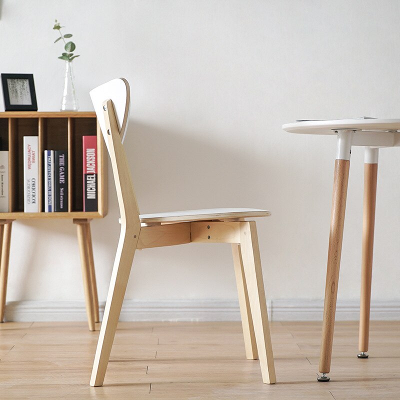 Nordic Dining Accent Chairs Home Modern Simple Thickened Living Room Chairs Modern Kitchen Ins Backrest Sillas Comedor Furniture
