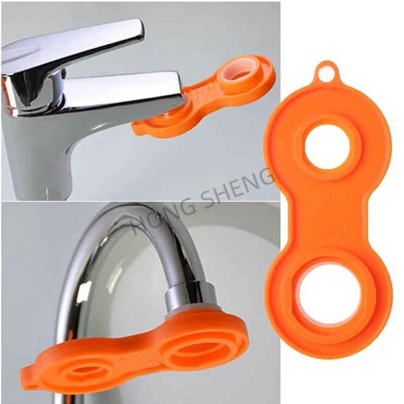 Robotic Arm Kitchen Faucet Aerator 1080° Rotation Extender Adapter Splash-proof Swivel Water Saving Plastic Faucet Spray Head