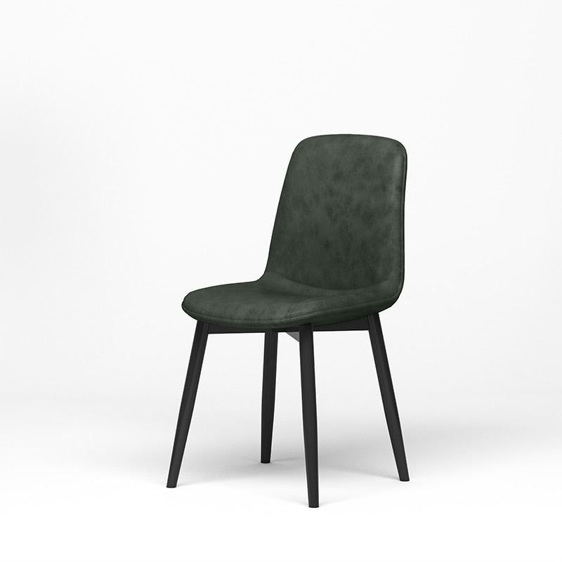 Leather Dining Chair Accent Headboards Ergonomic Living Room Nordic Chair Modern Kitchen Chaises Salle Manger Leisure Furniture