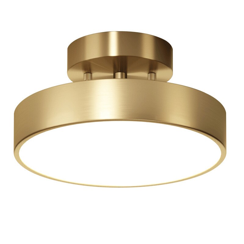 New Gold Ceiling Lamp Nordic Lighting Luxury Corridor Living Room Bedroom Hallway Interior Front Porch Kitchen Decoration Light
