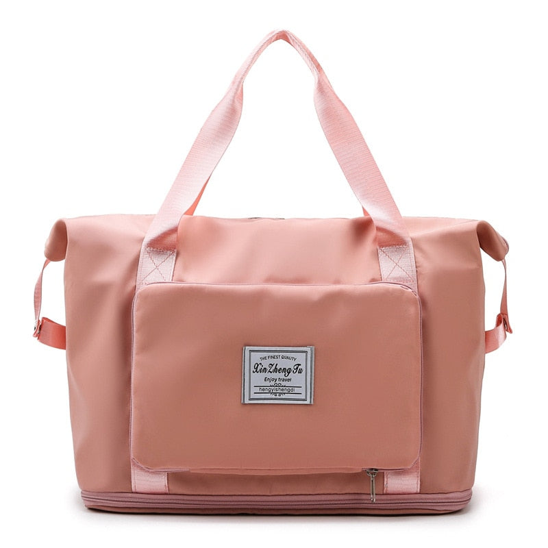 Foldable Large Capacity Storage Folding Bag Travel Bags Tote Carry On Luggage Handbag Waterproof Duffel Women Shoulder Bags