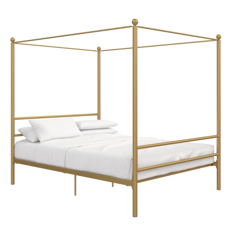 Mainstays Metal Canopy Bed bedframe bedroom furniture