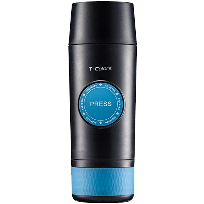 Portable Mini Espresso Machine - Car Coffee Maker 20 BAR Compatible with Nespresso Pods & Ground Coffee - Camping, RV, Travel