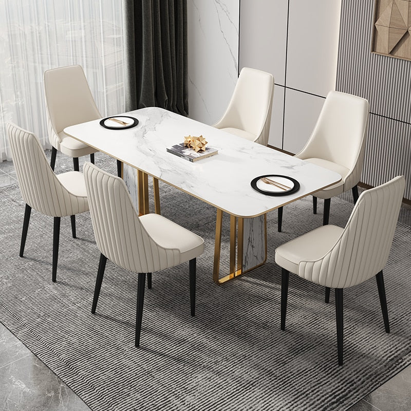 Nordic Accent Dining Chair Living Room Mobile Modern Designer Chair Luxury White Chaises Salle Manger Home Furniture GPF30XP