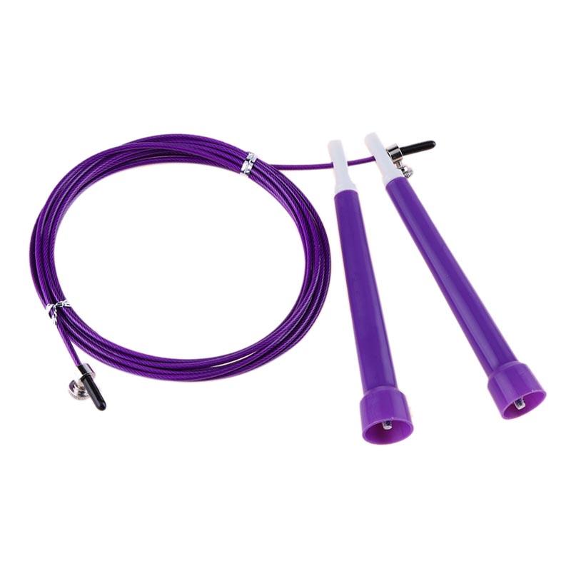 Crossfit Speed Jumping Rope Steel Wire Durable Fast Jump Rope Cable Sport Children's Exercise Workout Equipments Home Gym