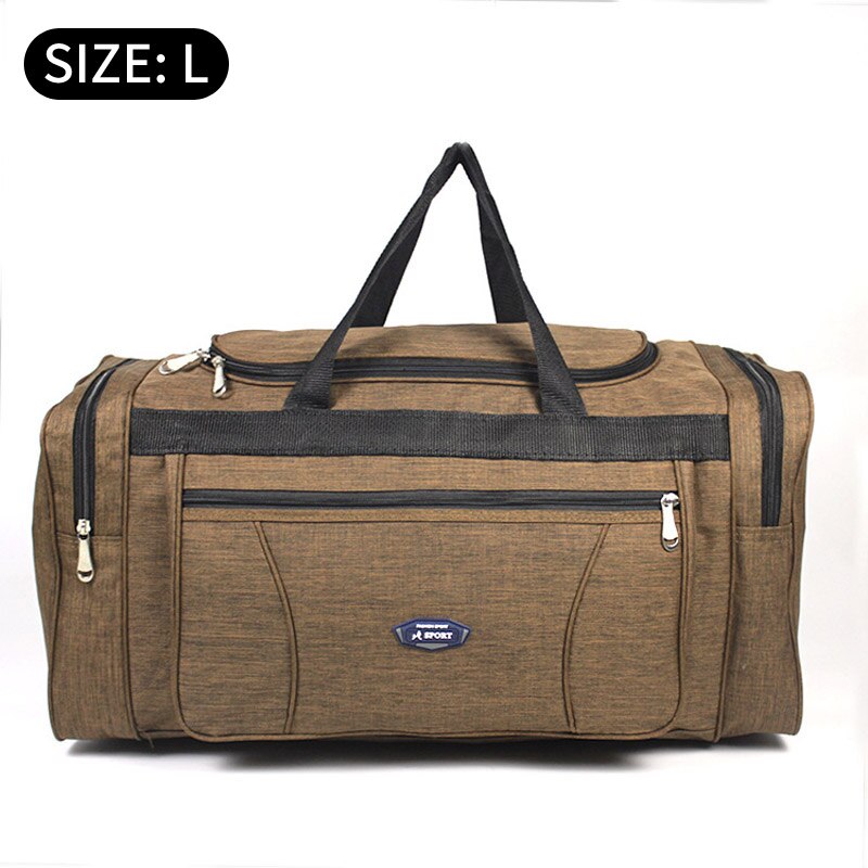 Women Men Oxford Travel Duffel Bag Carry on Luggage Bag Men Tote Large Capacity Weekender Gym Sport Holdall Overnight Bag XA189K