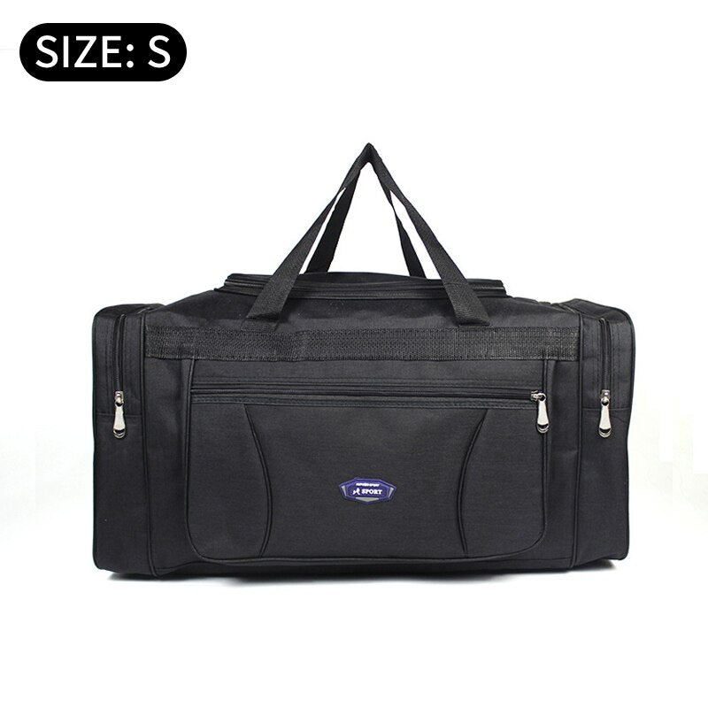 Women Men Oxford Travel Duffel Bag Carry on Luggage Bag Men Tote Large Capacity Weekender Gym Sport Holdall Overnight Bag XA189K