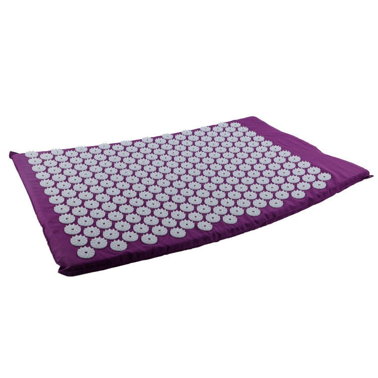 Massager Yoga Mat Cushion acupressure Massage Mat Sets Spike Fitness yoga Pilates Relieve Stress Back Pain Applicator kuznetsov