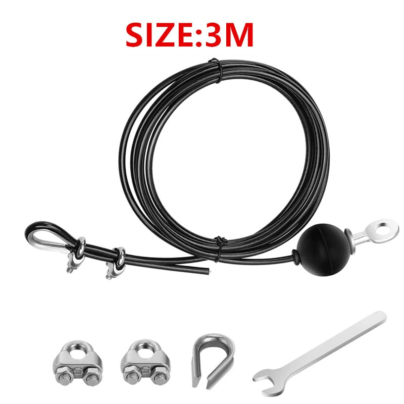 fitness Cable Pulley System Machine Attachments Tricep Rope Handles Grips Home Gym Equipment Weight Lifting Workout Acessories