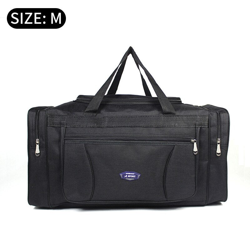 Women Men Oxford Travel Duffel Bag Carry on Luggage Bag Men Tote Large Capacity Weekender Gym Sport Holdall Overnight Bag XA189K