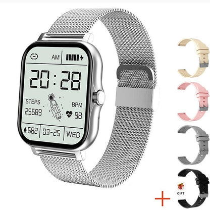 2023 New Smart Watch Women Fashion Bluetooth Call Watch Fitness Tracker Waterproof Sports Ladies Men Smartwatch For Android IOS