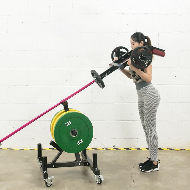 Shoulder Back Push Pull Shrug Handle Core Strength Training Equipment Is Used For Barbell Squat Machine In Home Or Gym