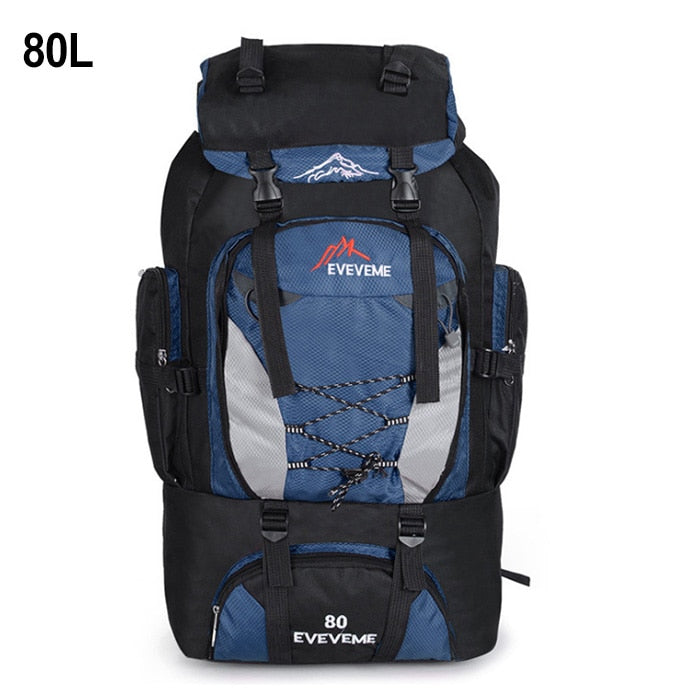 80L 90L Large Camping Backpack Travel Bag Men's Women Luggage Hiking Shoulder Bags Outdoor Climbing Trekking Men Traveling Bag