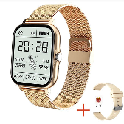 2023 New Smart Watch Women Fashion Bluetooth Call Watch Fitness Tracker Waterproof Sports Ladies Men Smartwatch For Android IOS