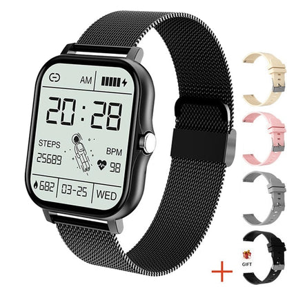 2023 New Smart Watch Women Fashion Bluetooth Call Watch Fitness Tracker Waterproof Sports Ladies Men Smartwatch For Android IOS