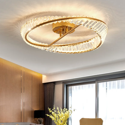 2023 Luxury Ceiling Lamps Modern Bedroom Crystal Led Chandelier Lamps Living Room Ceiling Lights Luster Indoor Lighting Fixtures